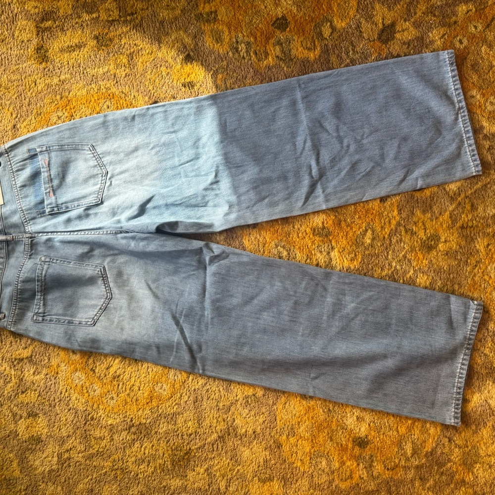 Distressed Light Blue Jeans - Picture 4 of 5